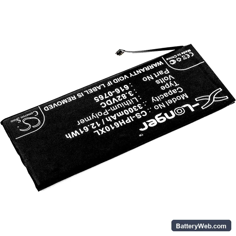 Apple iPhone 6 Plus Replacement Battery, 3.82V, 3300mAh, Li-Polymer 2