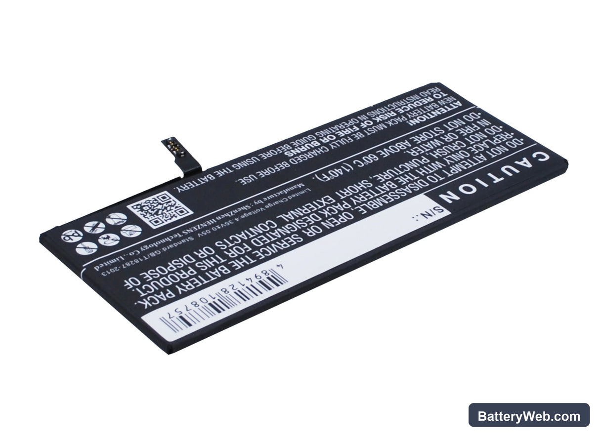 Apple iPhone 6s Plus Replacement Battery, 3.8V, 2750mAh, Li-Polymer 4