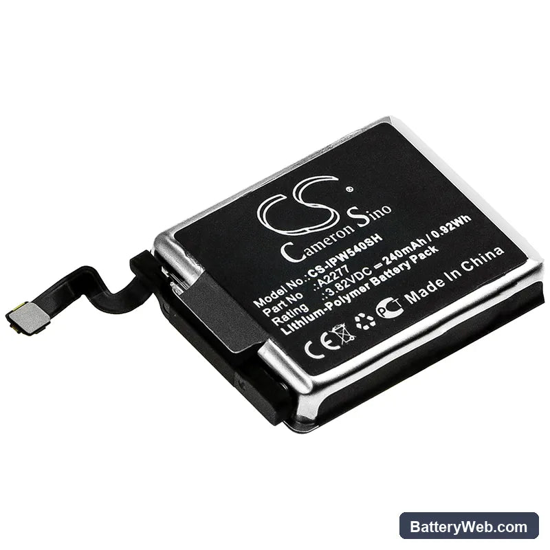Apple MWWP2LLA Replacement Battery, 3.82V, 240mAh, Li-Polymer 1