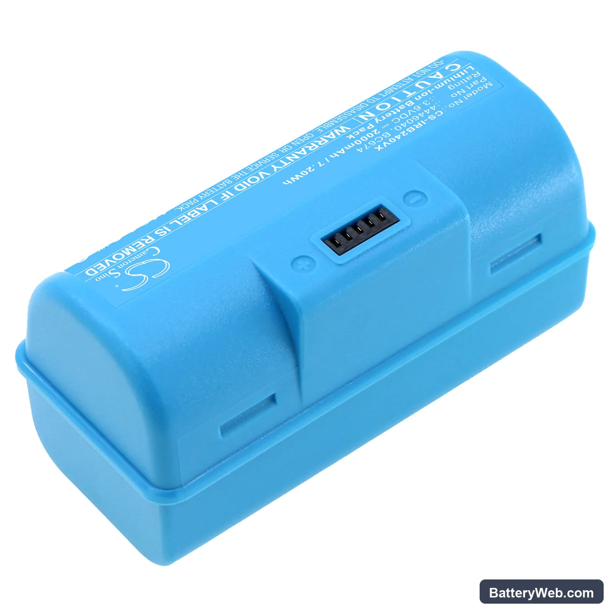 iRobot Braava Jet 240 Replacement Battery, 3.6V, 2000mAh, Li-ion 2