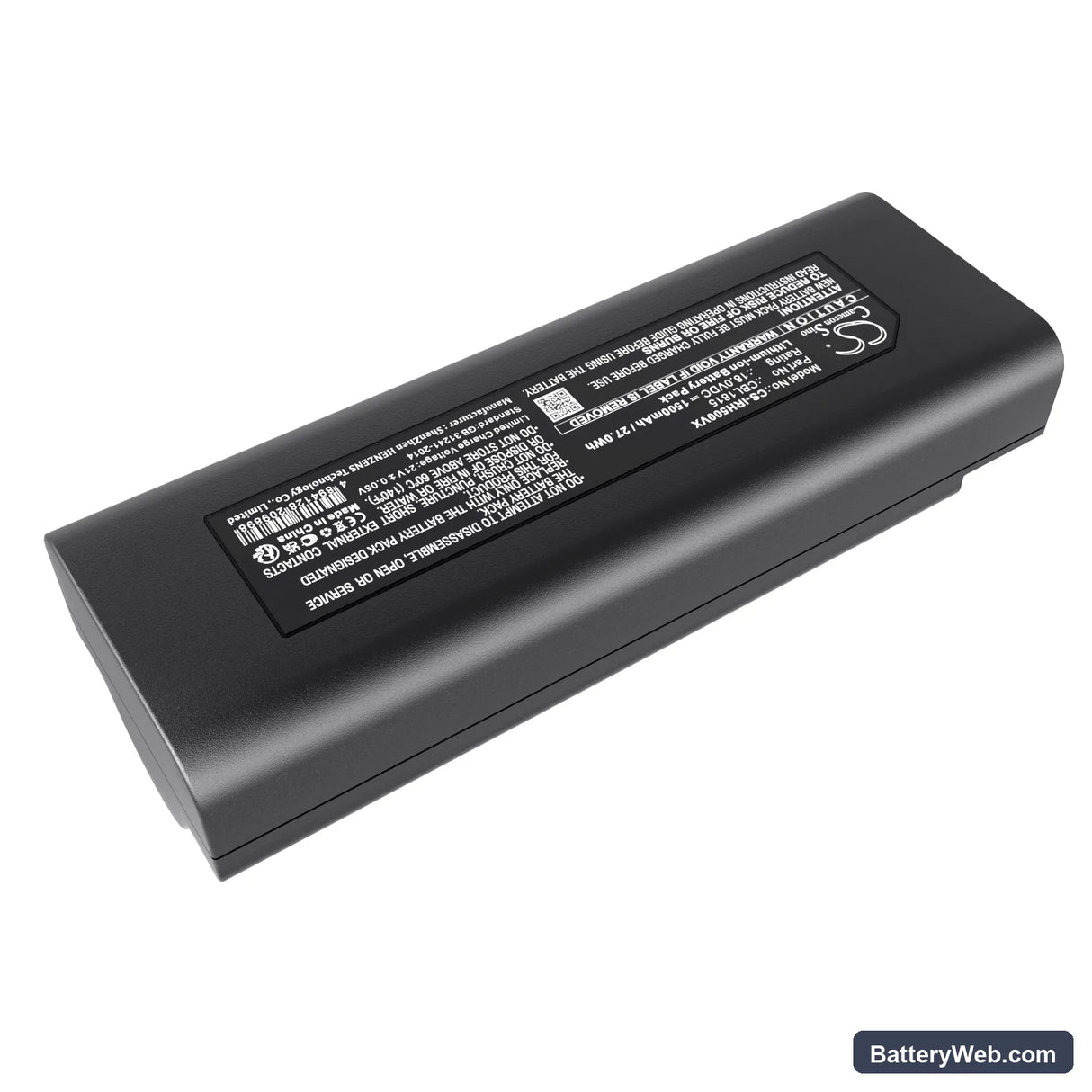 Iris Ohyama KIC-SLDCP5 Replacement Battery, 18V, 1500mAh, Li-ion 2