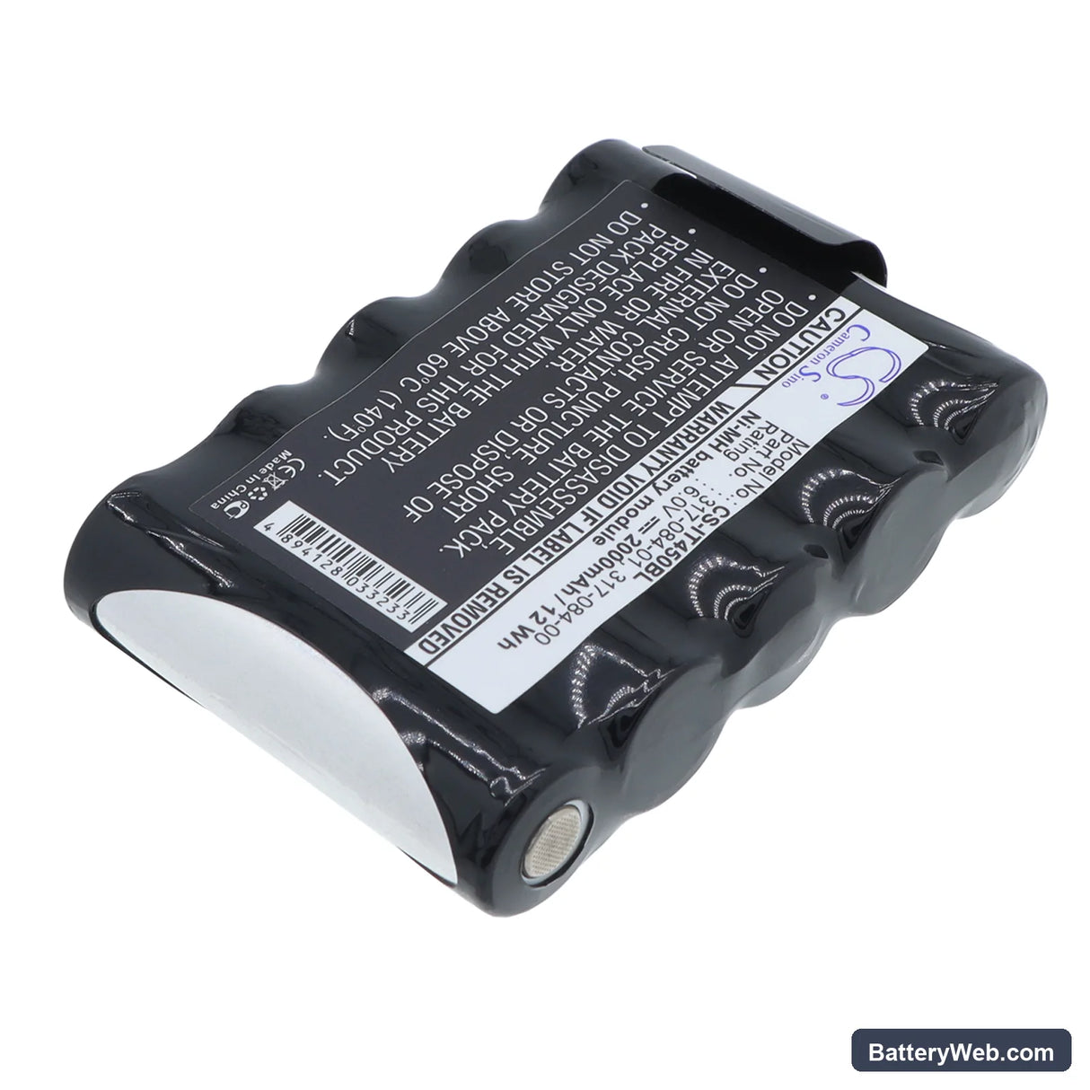 Intermec Pen Key 6210 Replacement Battery, 6V, 2000mAh, Ni-MH 2