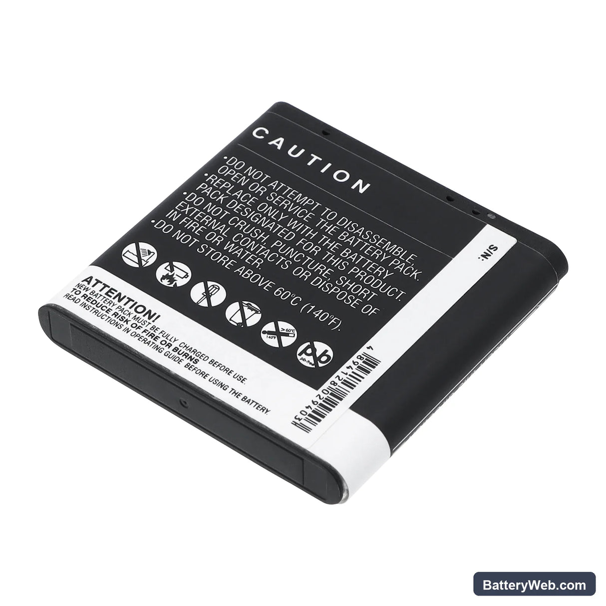 i-Blue 820 Replacement Battery, 3.7V, 770mAh, Li-ion 4