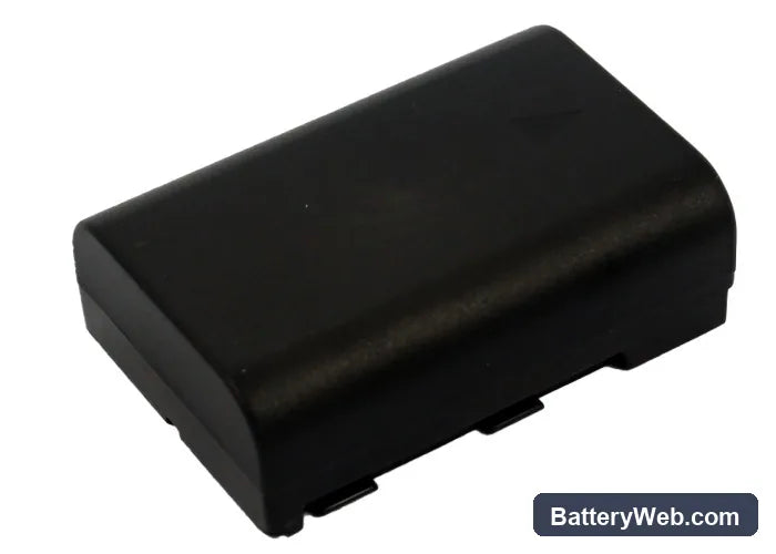 JVC GR-DV3 Replacement Battery, 7.4V, 1300mAh, Li-ion 3