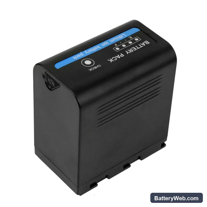JVC GY-HMQ10 Replacement Battery, 7.4V, 7800mAh, Li-ion 4