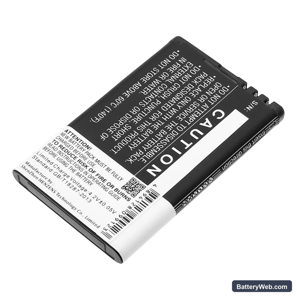 JBL Play Up Replacement Battery, 3.7V, 1350mAh, Li-ion 4