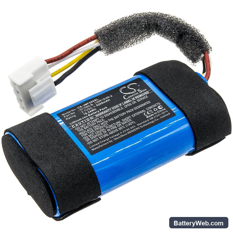 JBL Flip 5 Replacement Battery, 3.7V, 5200mAh, Li-ion 1
