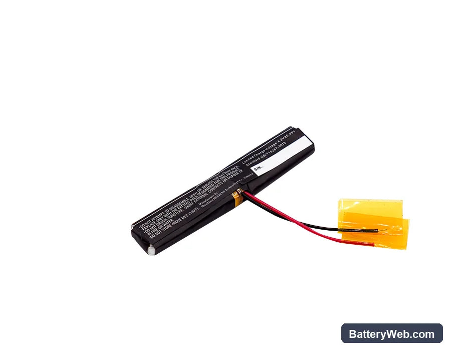 Jabra Wave Replacement Battery, 3.7V, 100mAh, Li-Polymer 4