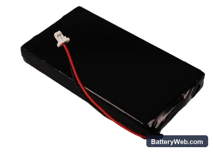 HP Jornada 520 Replacement Battery, 3.7V, 1800mAh, Li-ion 3