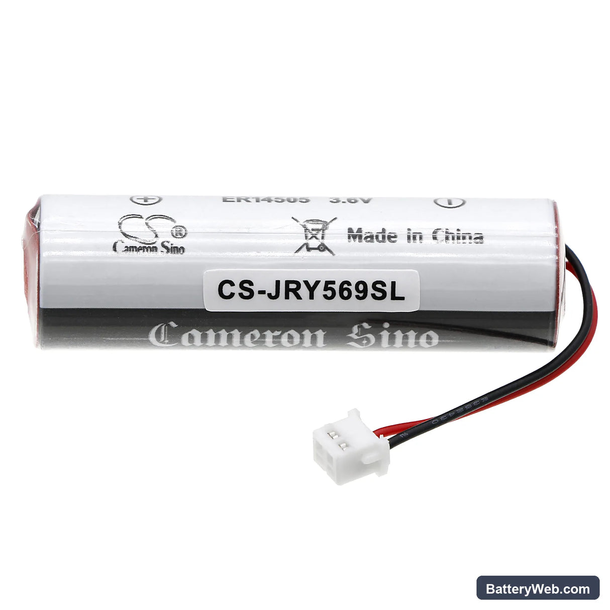 JRI SPY Replacement Battery, 3.6V, 2700mAh, Li-SOCl2 3