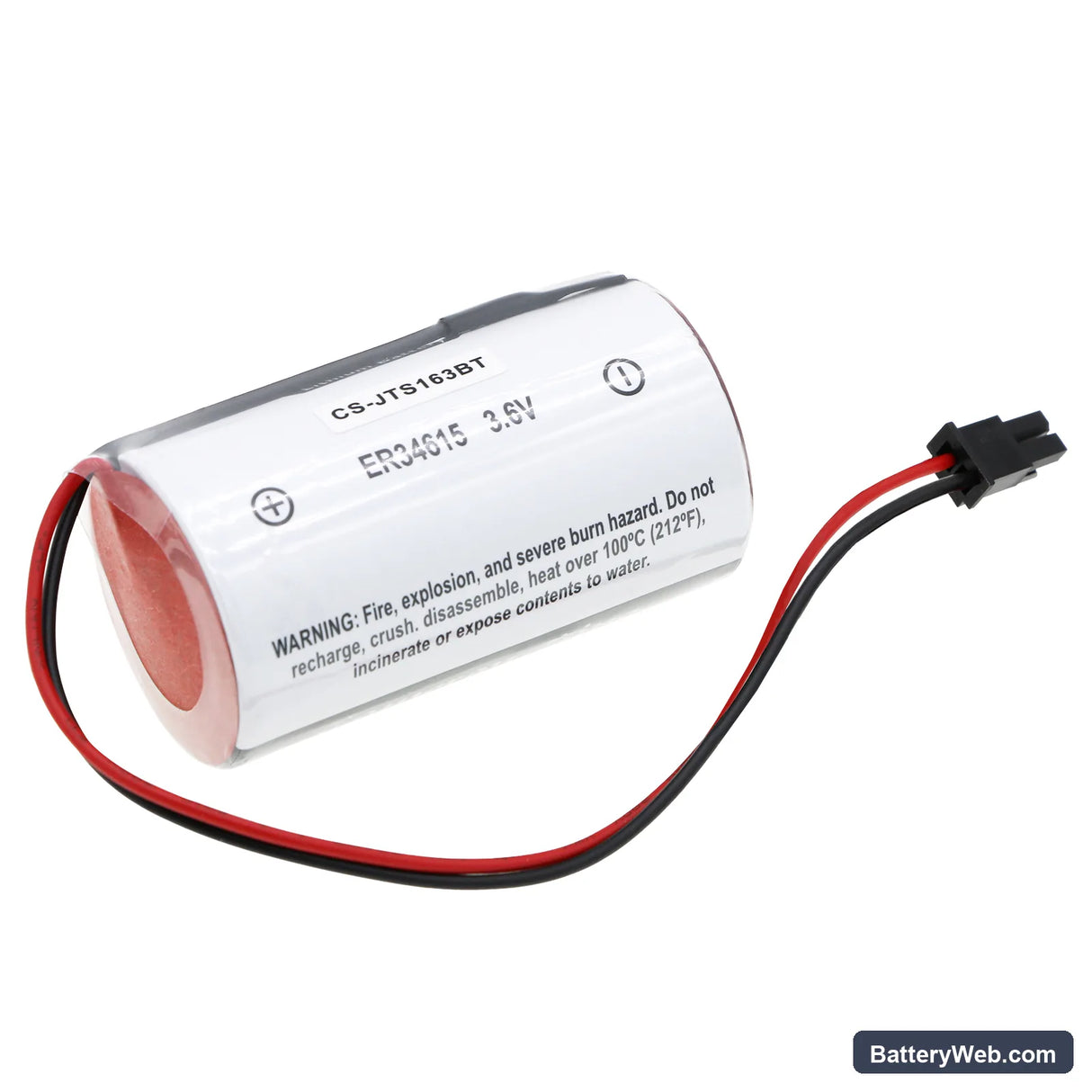 Jablotron JA-163A Replacement Battery, 3.6V, 14500mAh, Li-SOCl2 1
