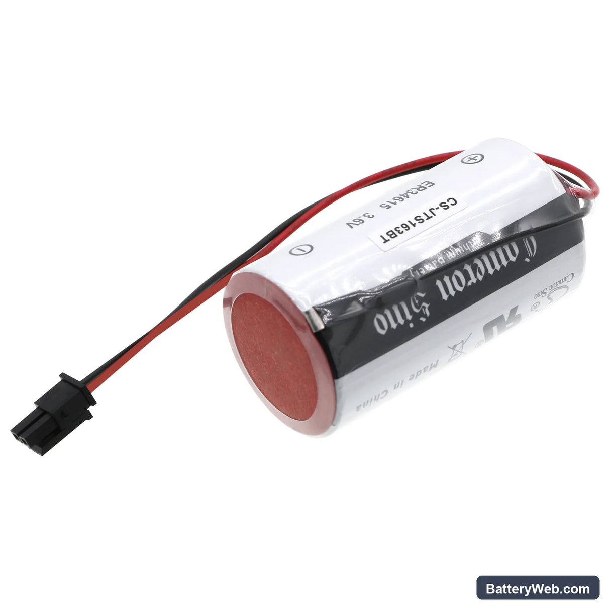 Jablotron JA-163A Replacement Battery, 3.6V, 14500mAh, Li-SOCl2 2