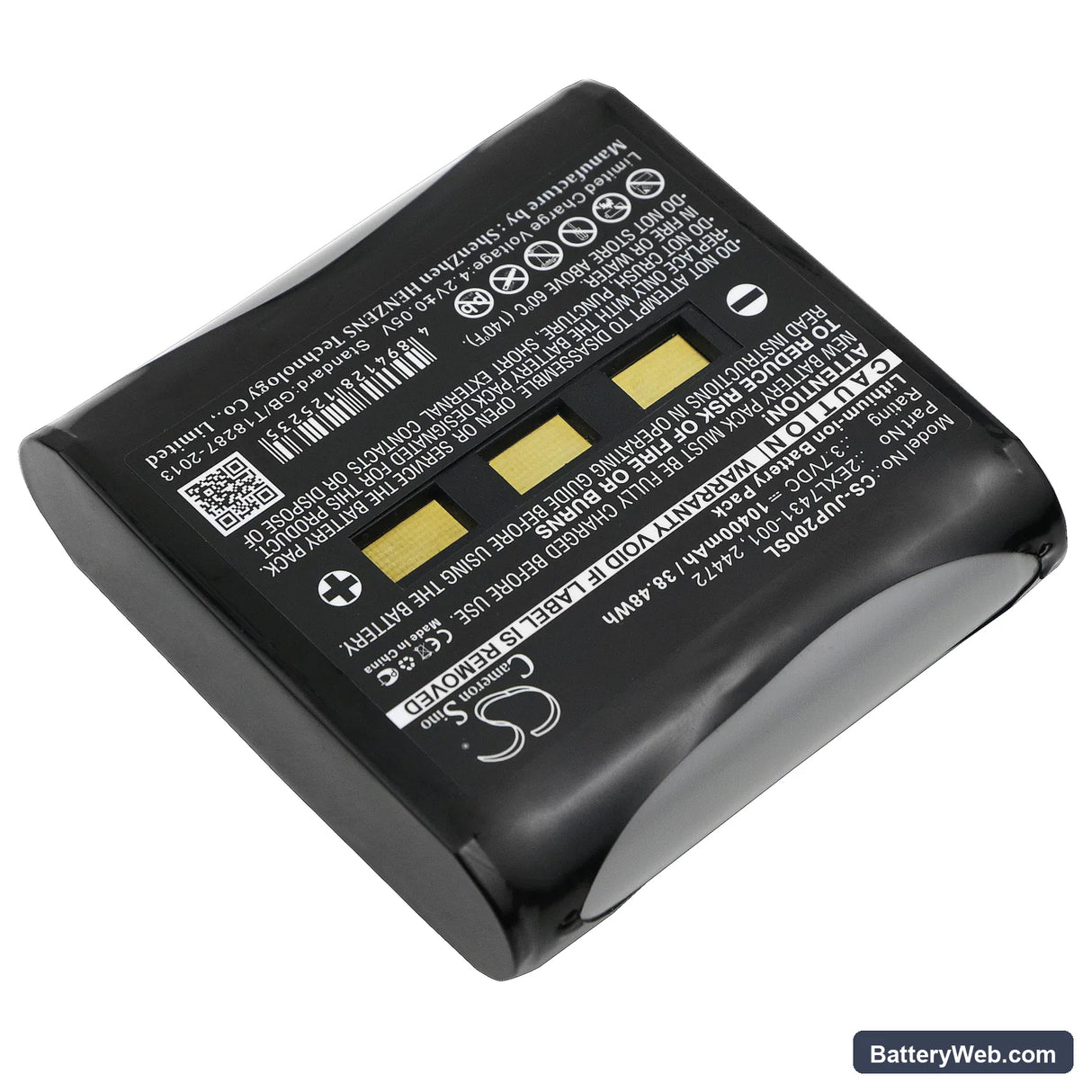 Sokkia Archer 2 Data Collector Replacement Battery, 3.7V, 10400mAh, Li-ion 2