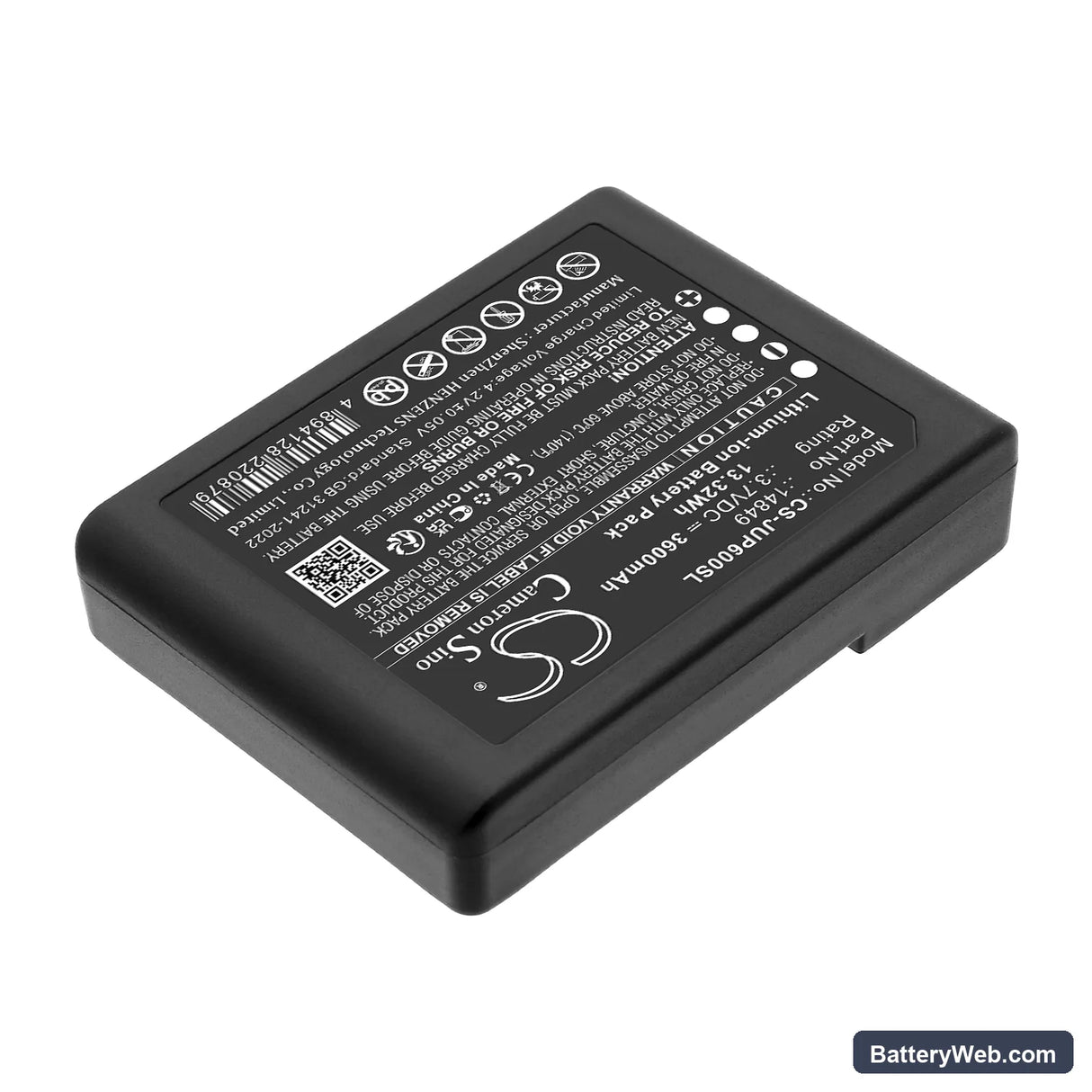 Juniper Archer Replacement Battery, 3.7V, 3600mAh, Li-ion 2