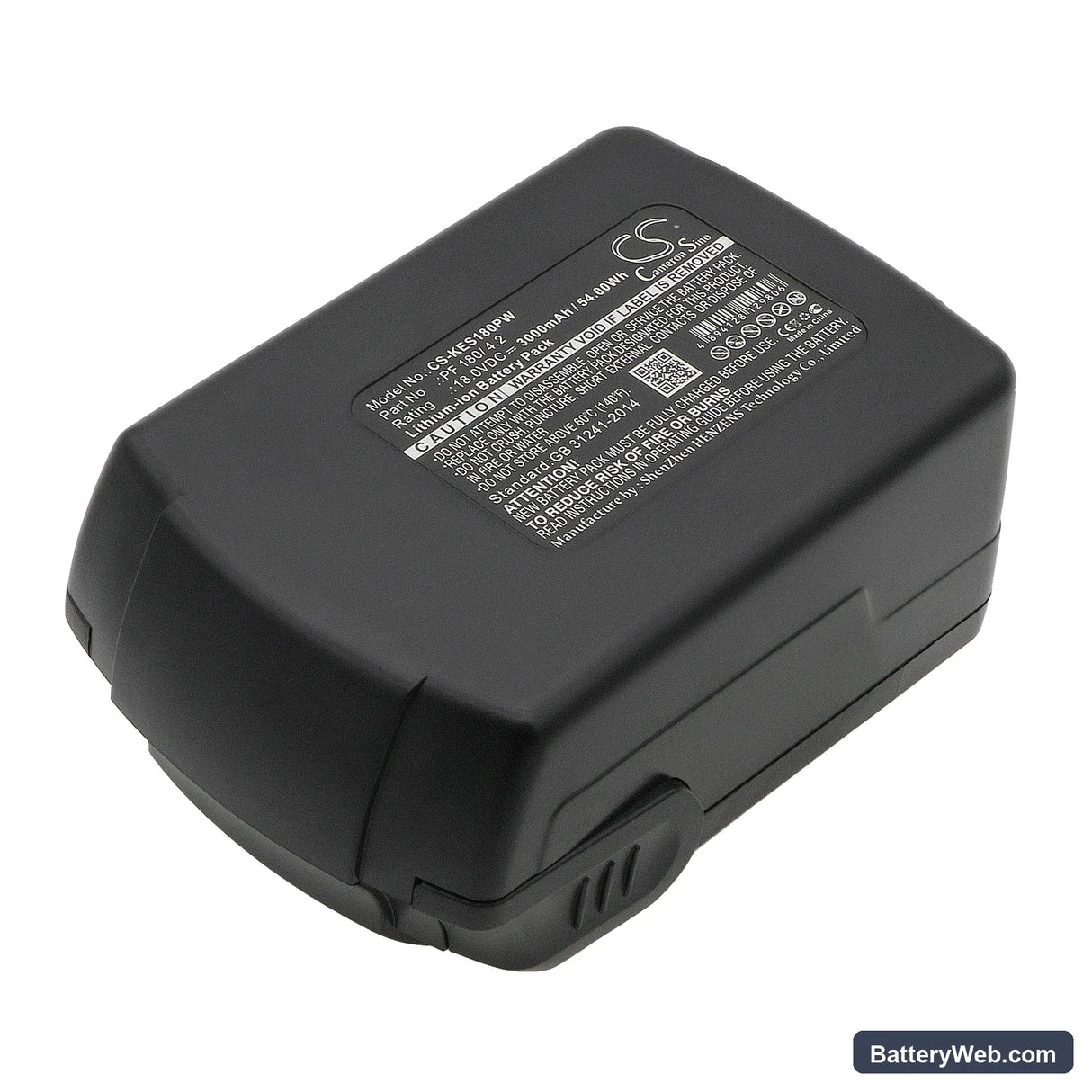 Kress 180 AFB Replacement Battery, 18V, 3000mAh, Li-ion 1