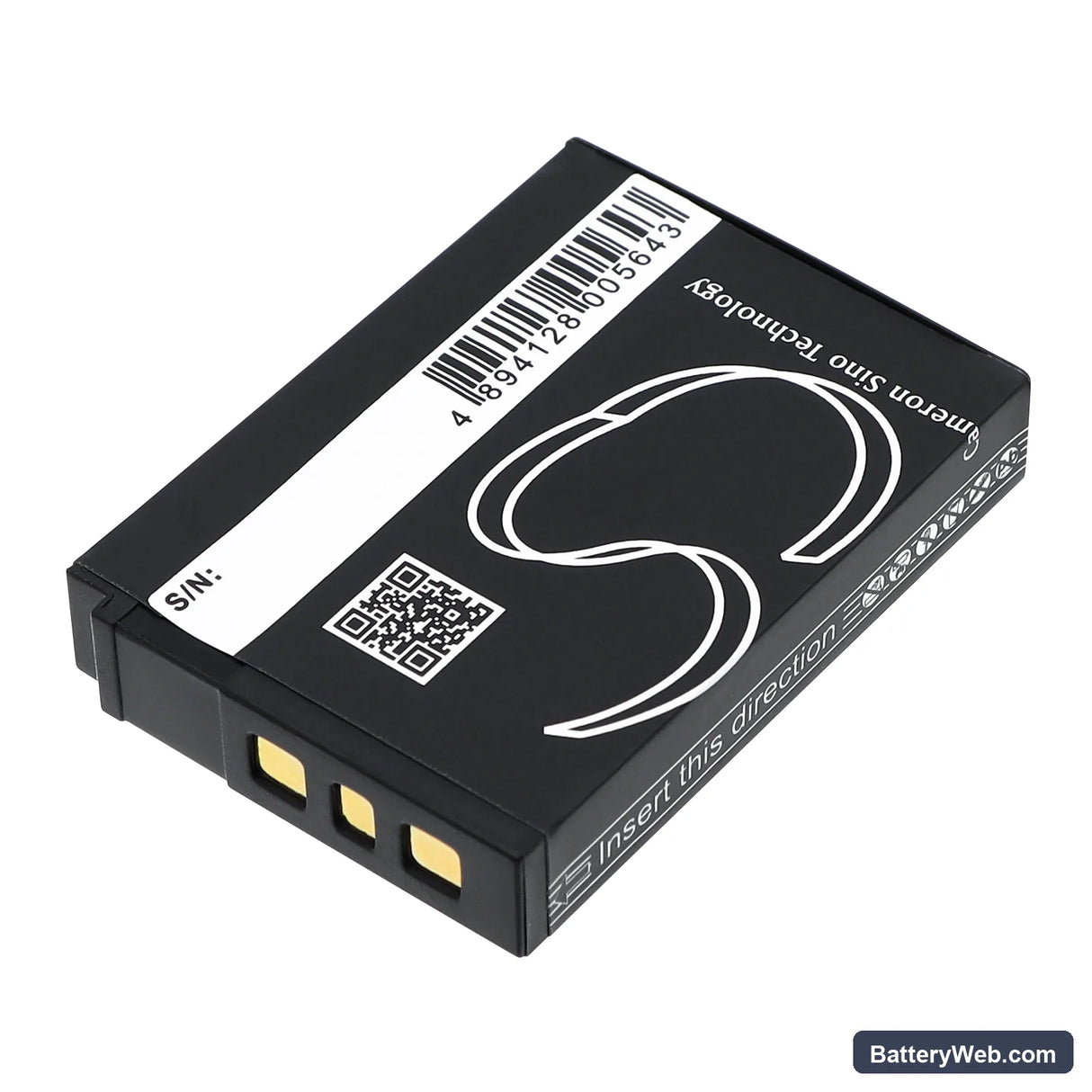 Kodak EasyShare M380 Replacement Battery, 3.7V, 1050mAh, Li-ion 3