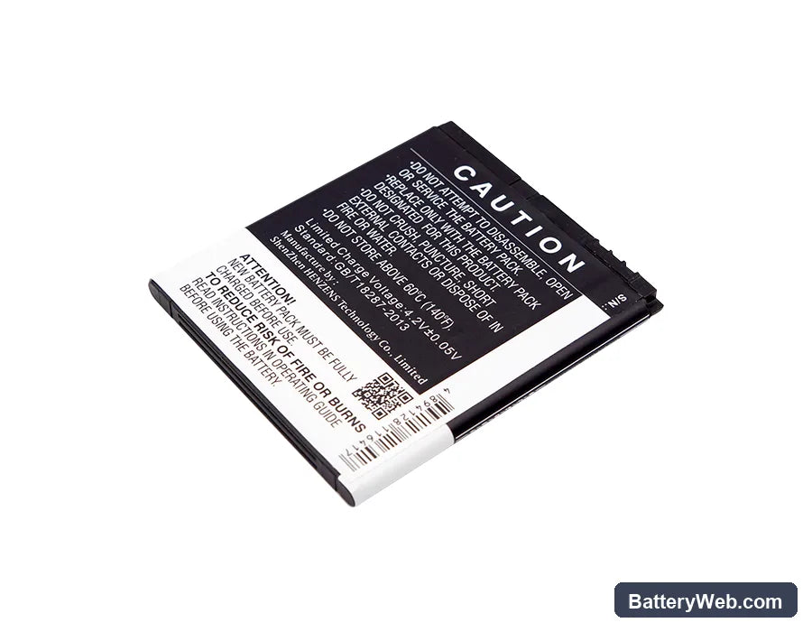 KAZAM Trooper X4.5 Replacement Battery, 3.7V, 1750mAh, Li-ion 3