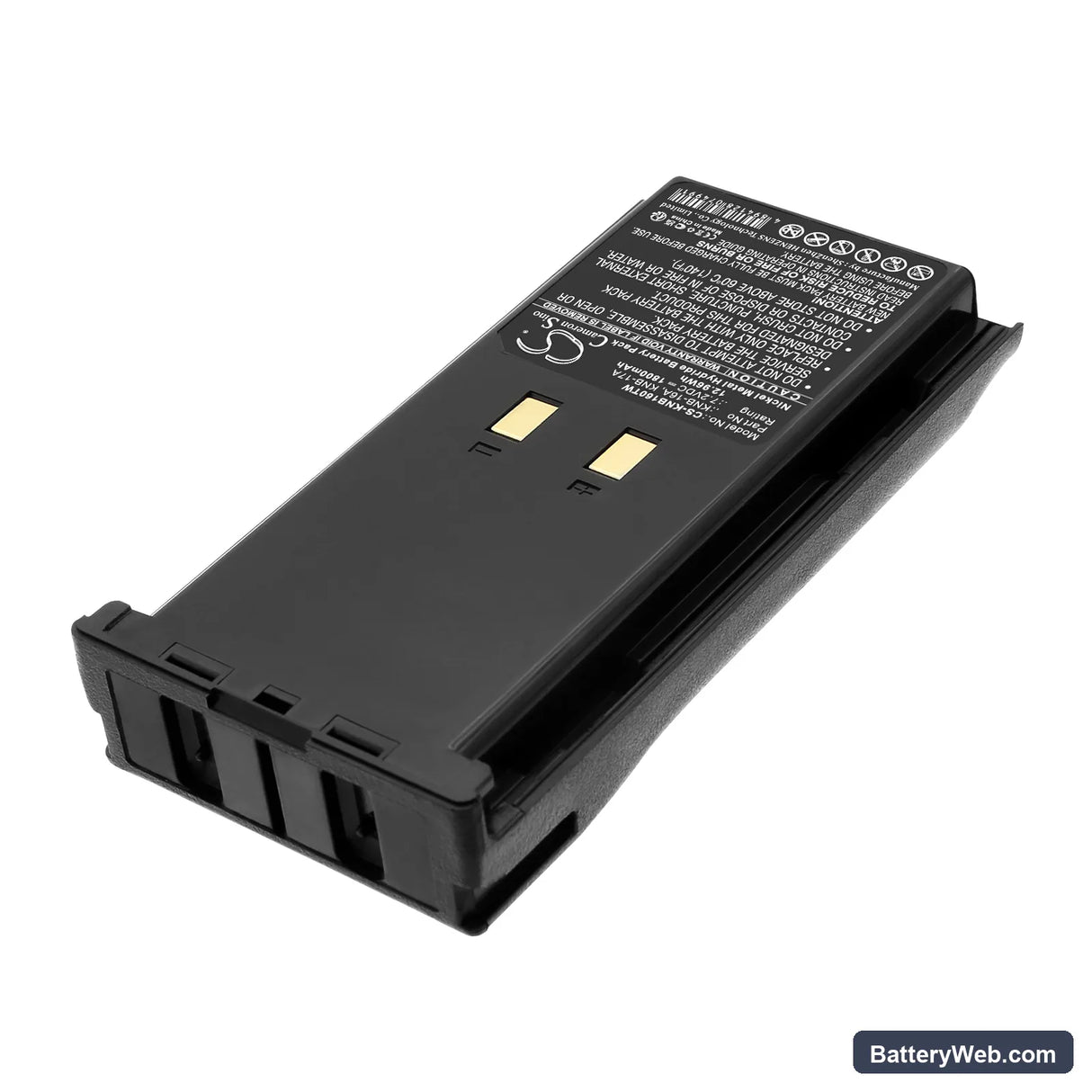 Kenwood TK-180 Replacement Battery, 7.2V, 1800mAh, Ni-MH 2
