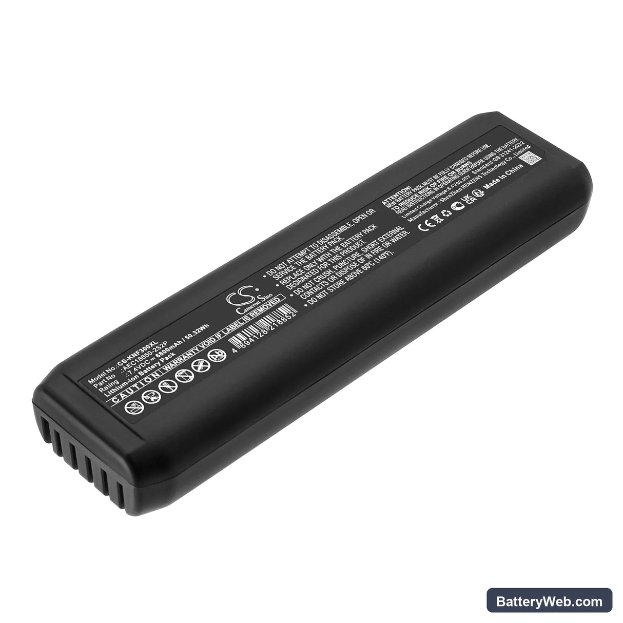 Avaya B169 Replacement Battery, 7.4V, 6800mAh, Li-ion 1