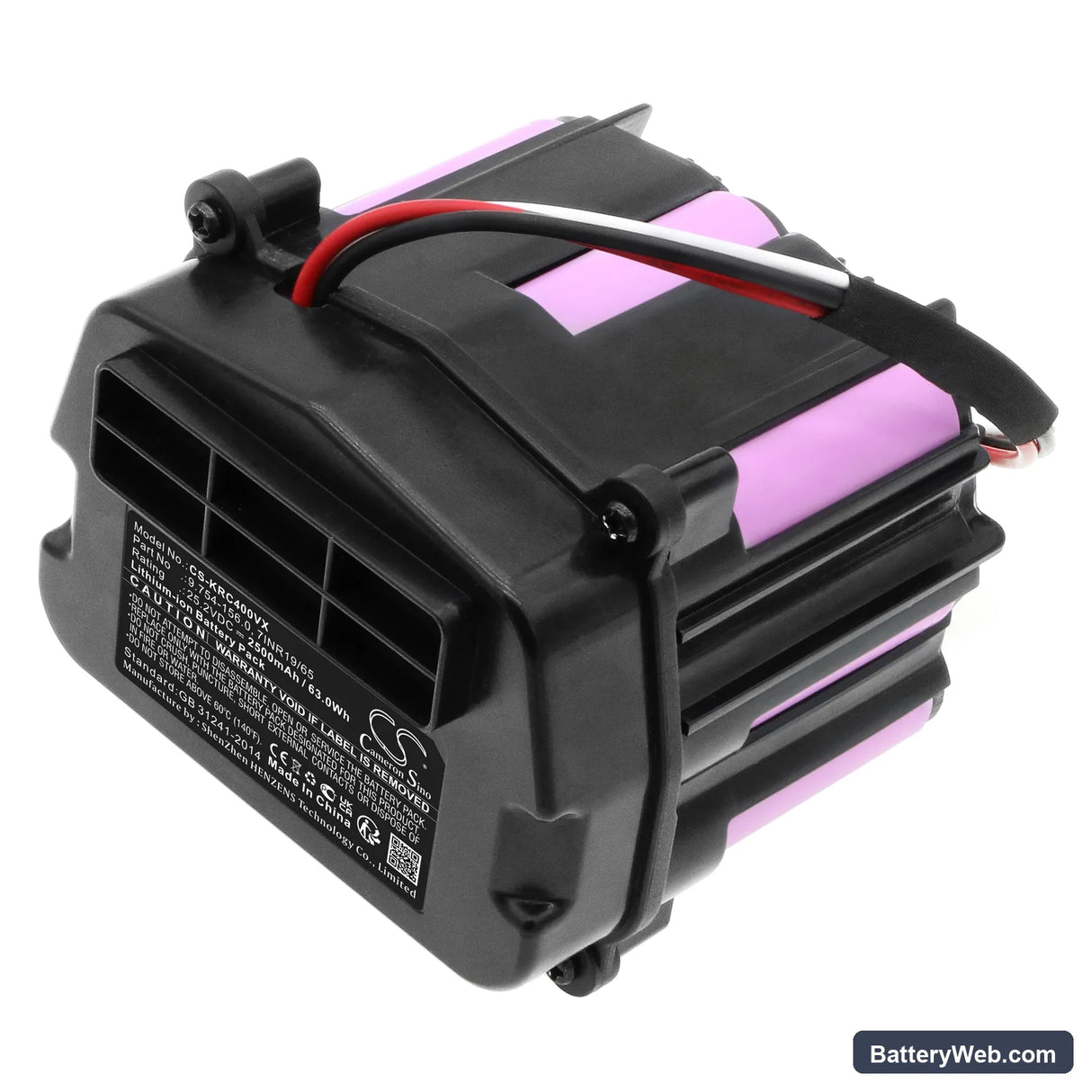 Karcher VC4 Replacement Battery, 25.2V, 2500mAh, Li-ion 1