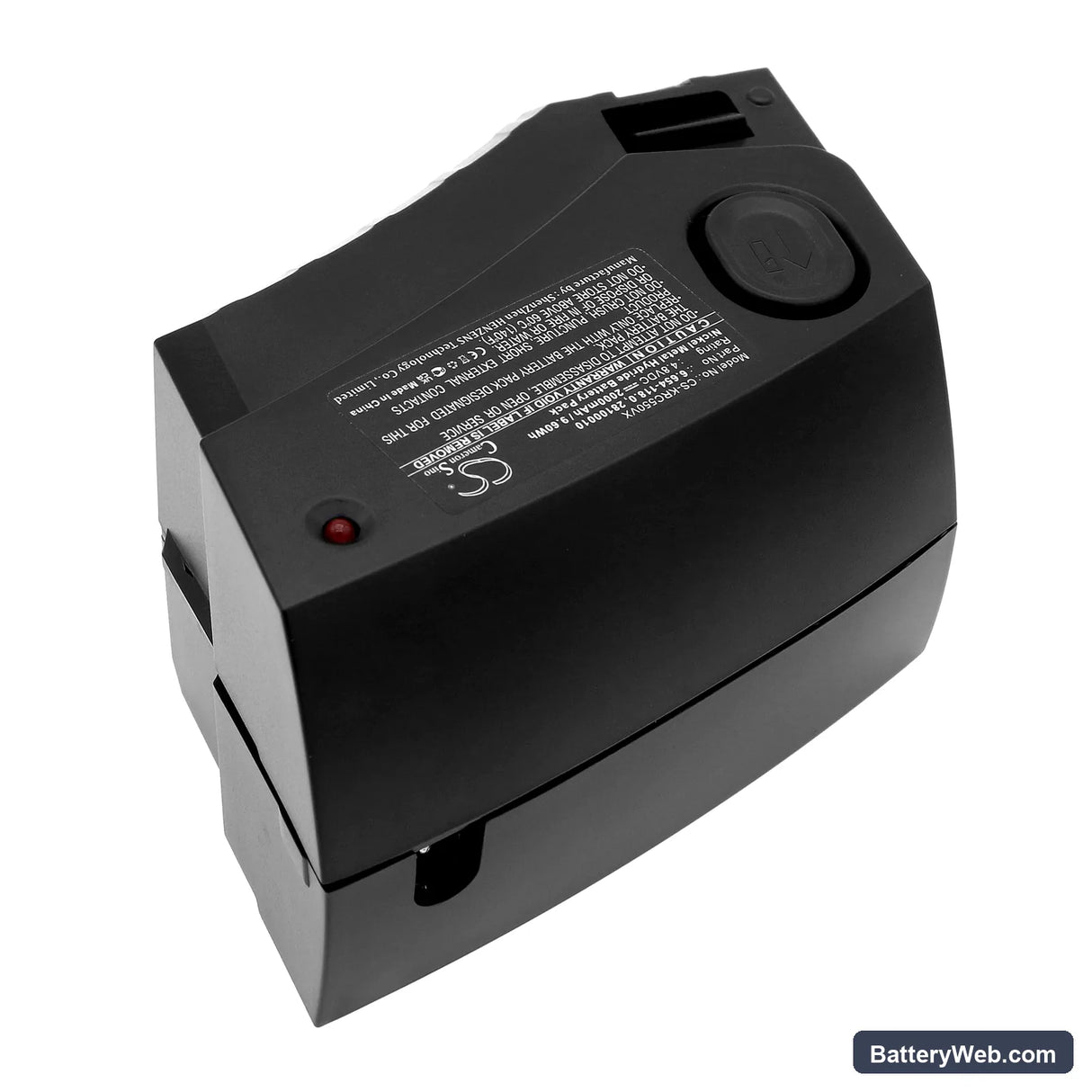 Karcher KC55 Replacement Battery, 4.8V, 2000mAh, Ni-MH 2