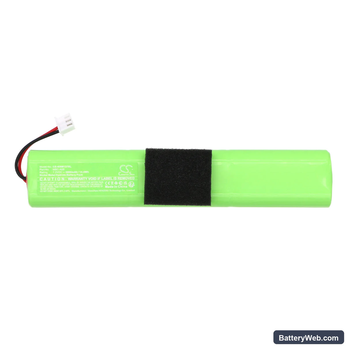 KERN MPC Replacement Battery, 7.2V, 2000mAh, Ni-MH 3