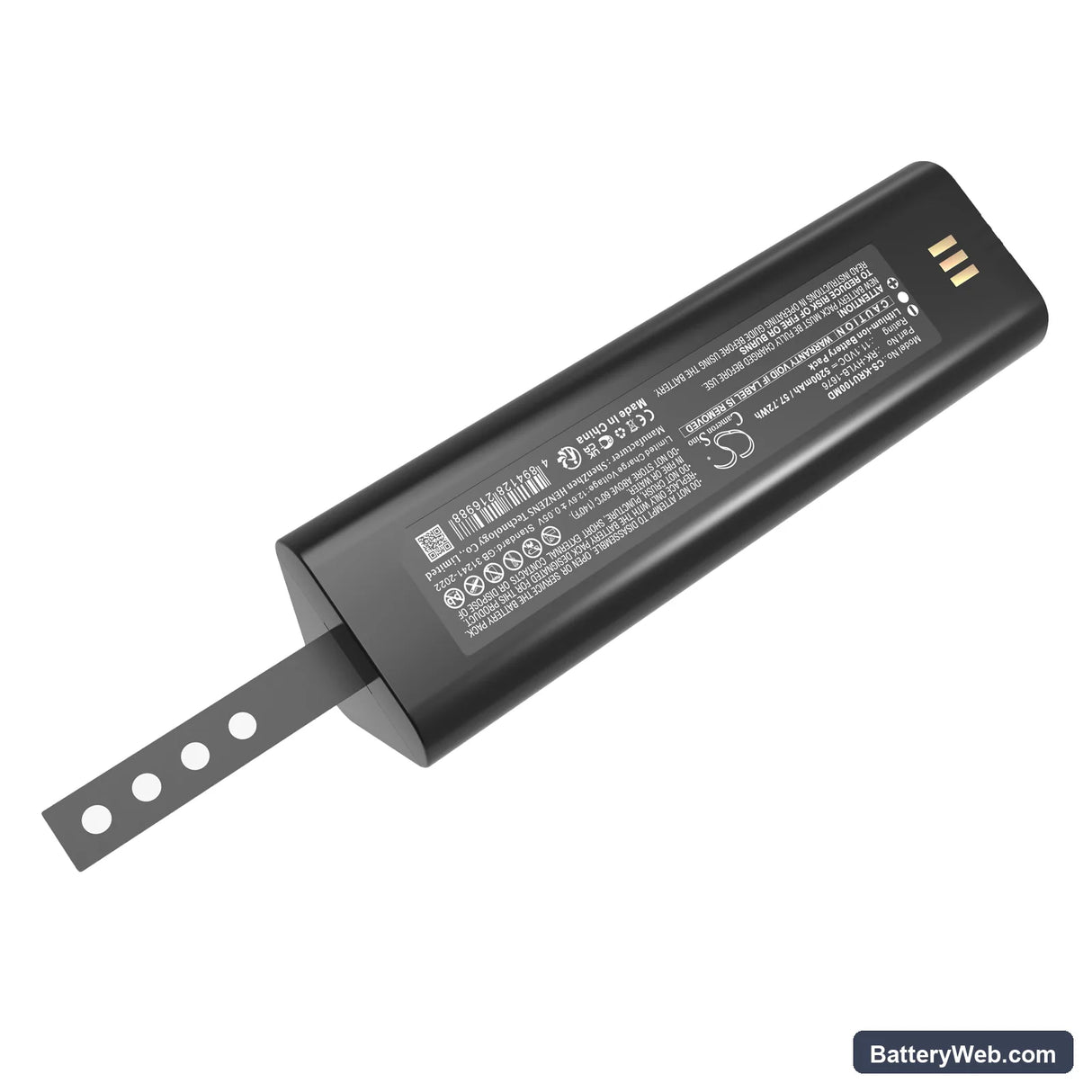 KAIXIN RKU10 Replacement Battery, 11.1V, 5200mAh, Li-ion 2