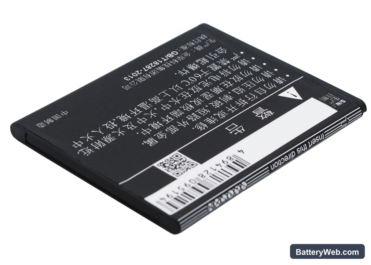 Fly IQ442 Replacement Battery, 3.7V, 1300mAh, Li-ion 5