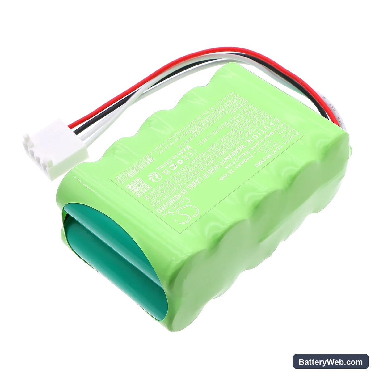 KCI Info VAC Therapy Unit Replacement Battery, 12V, 2100mAh, Ni-MH 2