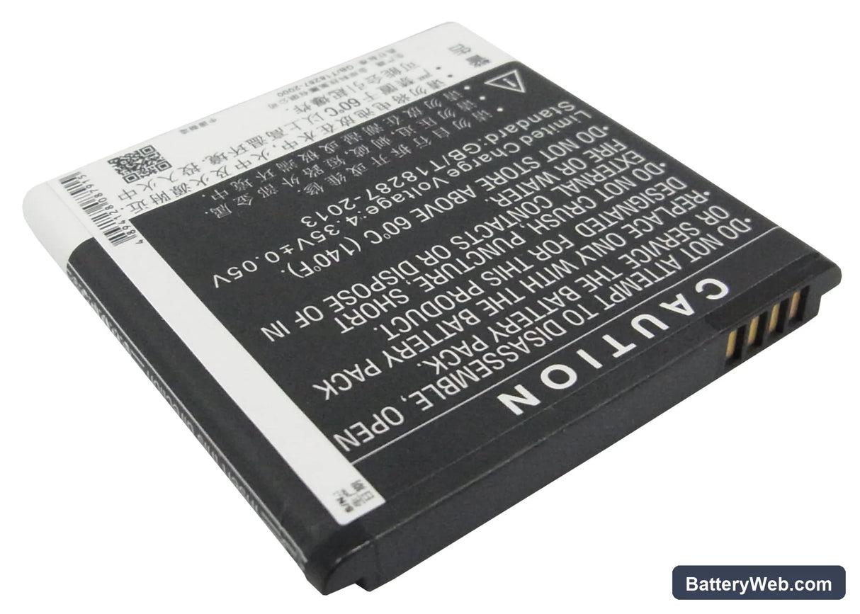 BLU Tank 4.5 Replacement Battery, 3.8V, 1550mAh, Li-ion 3