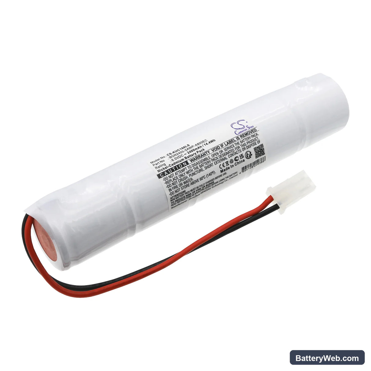 Kaufel C1 Replacement Battery, 6V, 2400mAh, Ni-CD 1