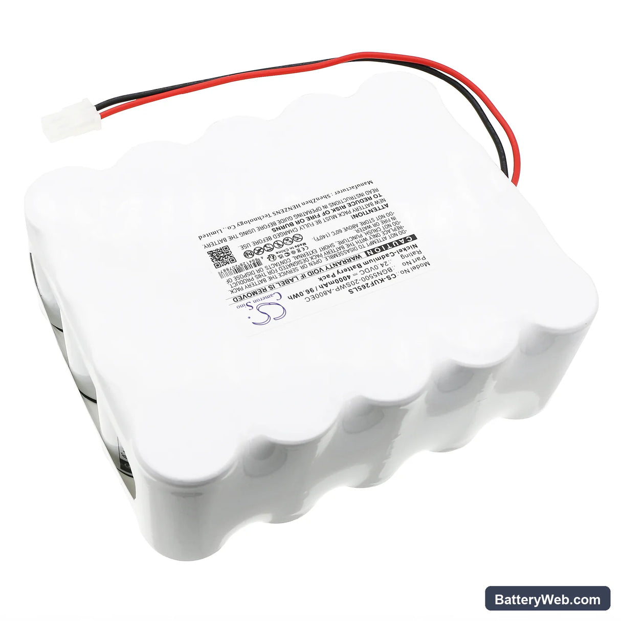 Kaufel 002095 Replacement Battery, 24V, 4000mAh, Ni-CD 2