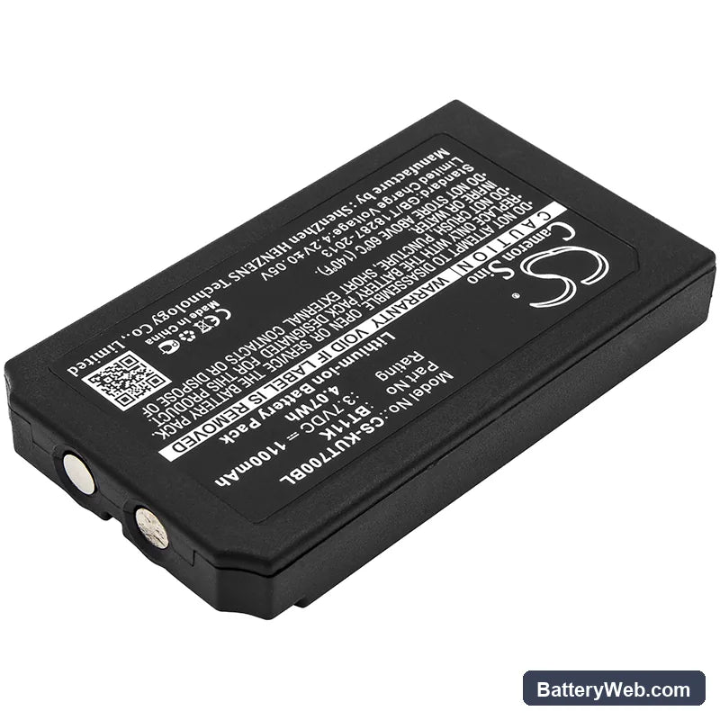 Konecranes Mini Joystick Radio RMJ Replacement Battery, 3.7V, 1100mAh, Li-ion 2