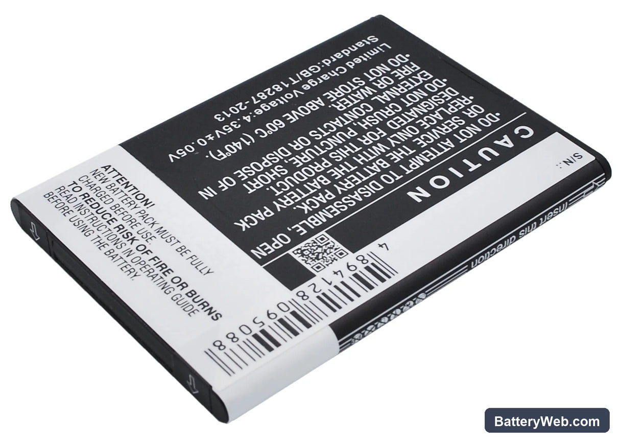 Kyocera Brigadier Replacement Battery, 3.8V, 3100mAh, Li-ion 4