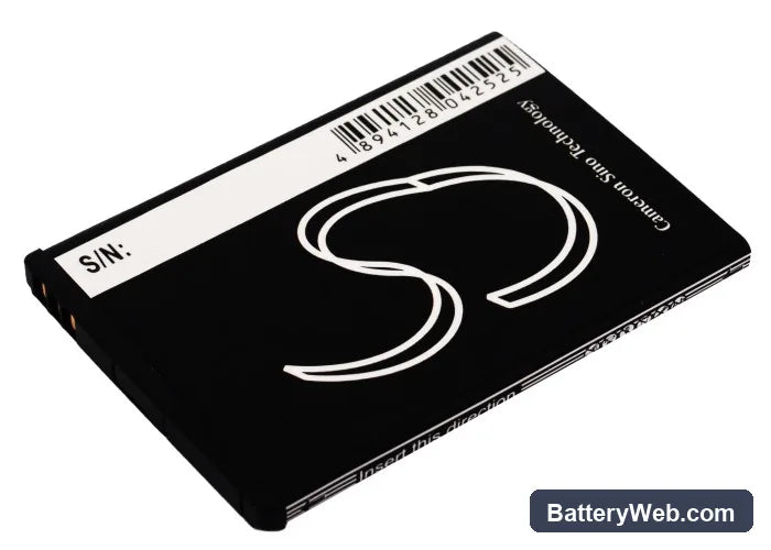 Kyocera Echo Replacement Battery, 3.7V, 1100mAh, Li-ion 4