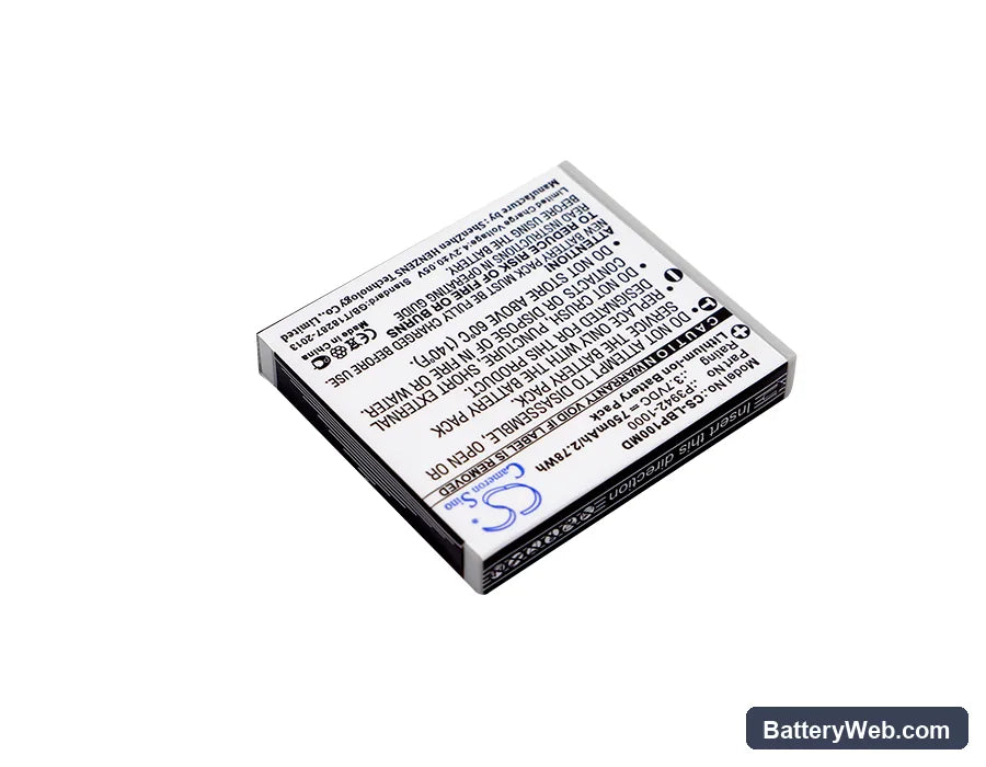 Labnet Biopette Plus 100-1000mL Replacement Battery, 3.7V, 750mAh, Li-ion 2