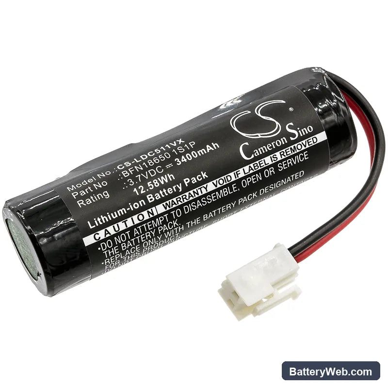 Leifheit 51000 Replacement Battery, 3.7V, 3400mAh, Li-ion 1