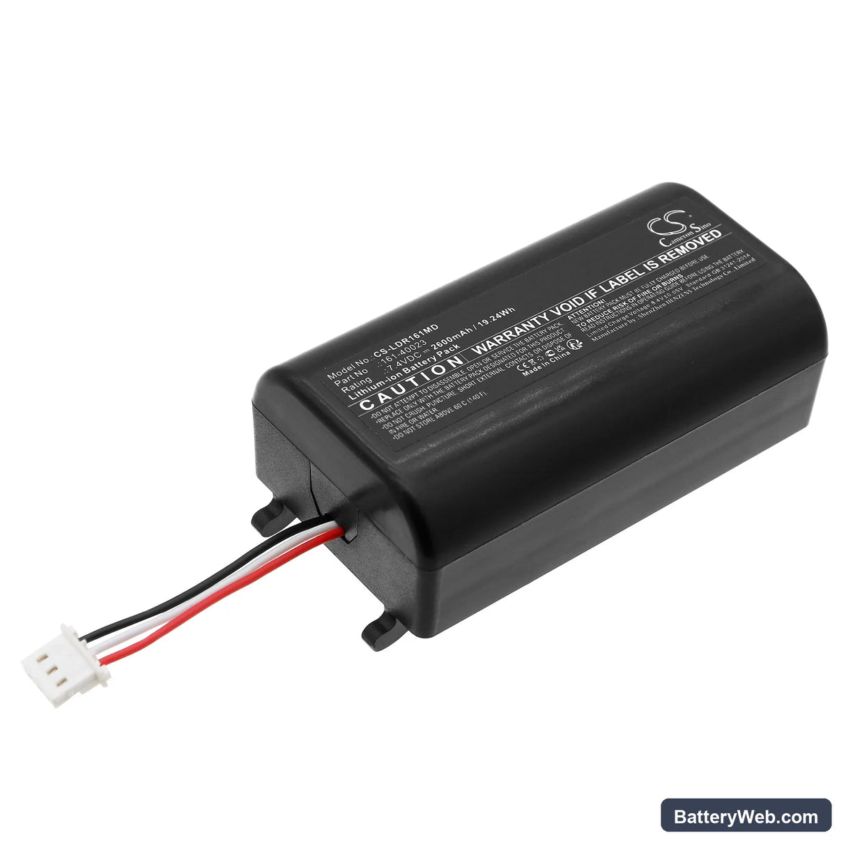 Laerdal Resusci Baby QCPR Replacement Battery, 7.4V, 2600mAh, Li-ion 1