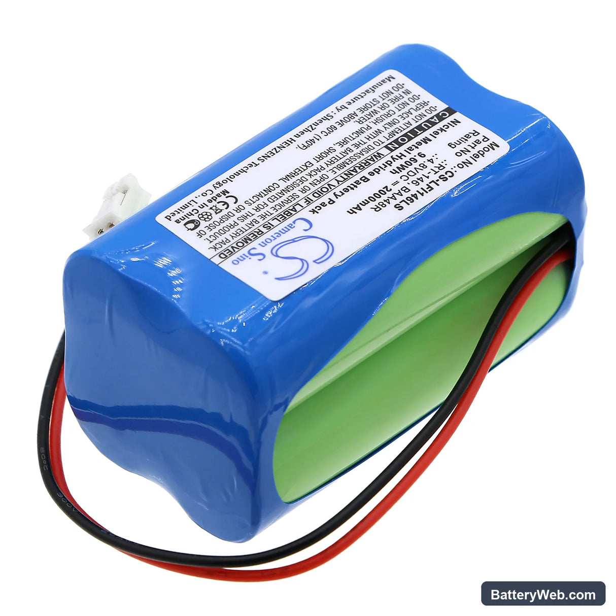 LFI Lights Emergency Light Replacement Battery, 4.8V, 2000mAh, Ni-MH 2