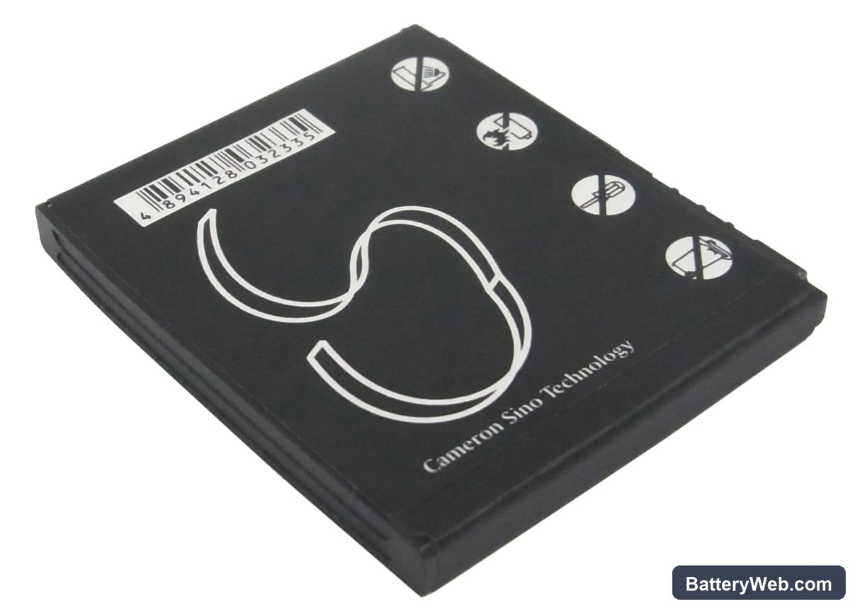 LG GD580 Replacement Battery, 3.7V, 700mAh, Li-ion 4