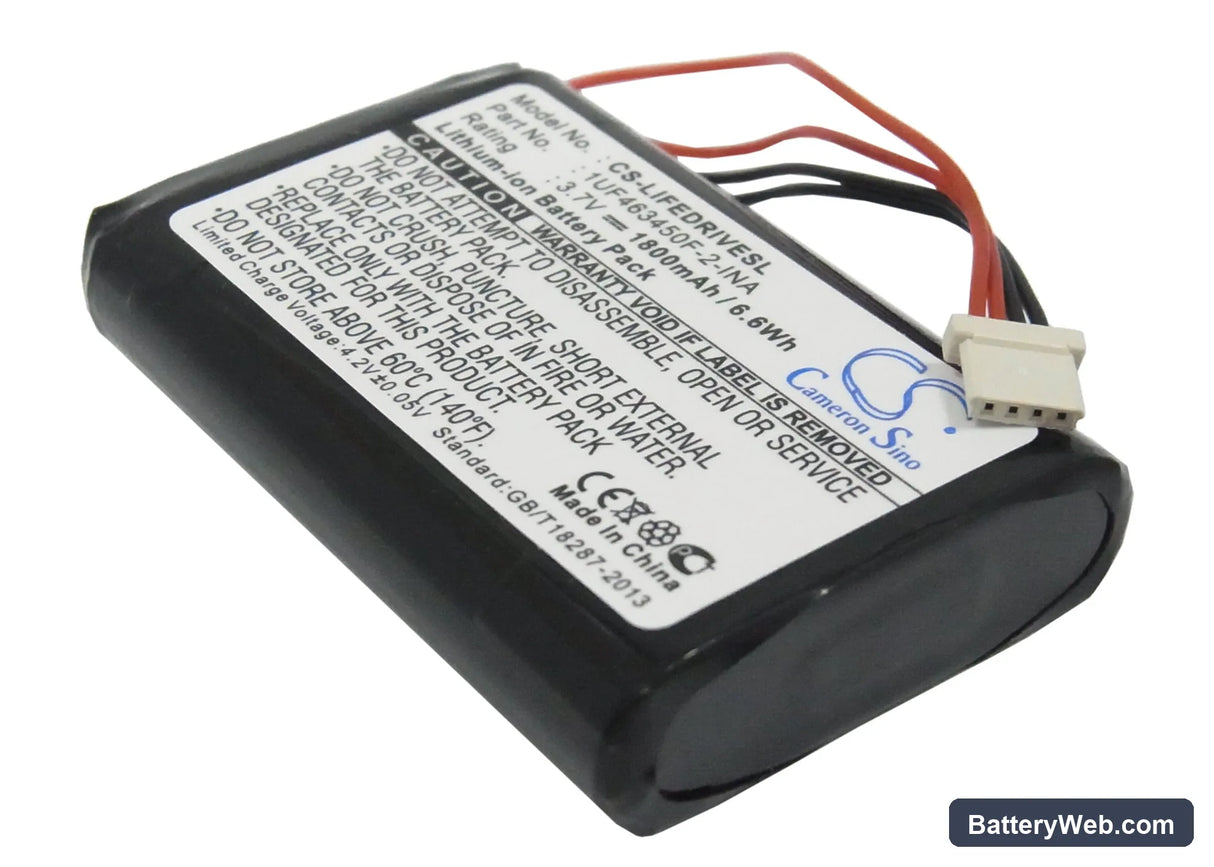 Palm LifeDriver Replacement Battery, 3.7V, 1800mAh, Li-ion 1