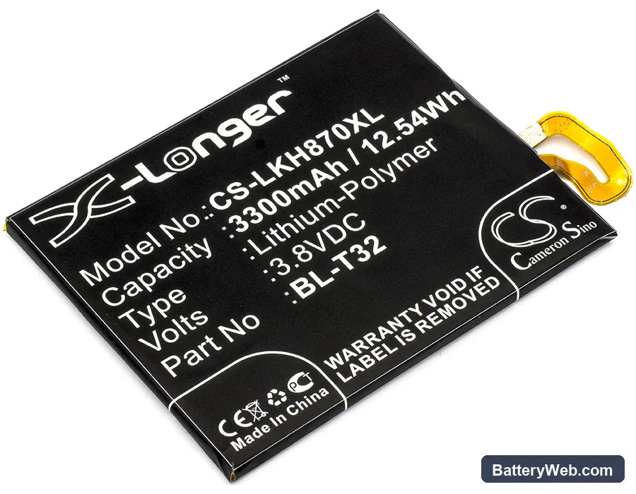 LG G6 Replacement Battery, 3.8V, 3300mAh, Li-Polymer 1
