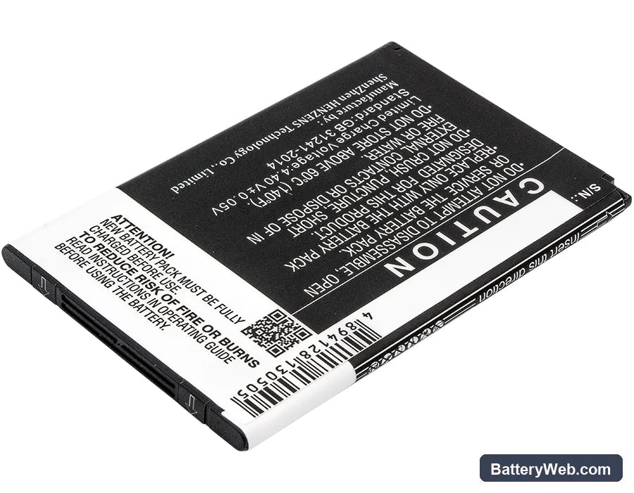 LG K10 2017 Replacement Battery, 3.85V, 2700mAh, Li-ion 4