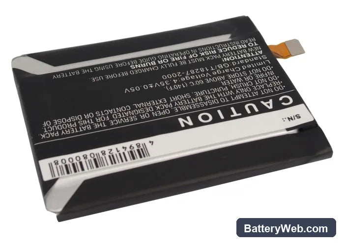 LG Optimus G2 Replacement Battery, 3.8V, 3000mAh, Li-Polymer 4
