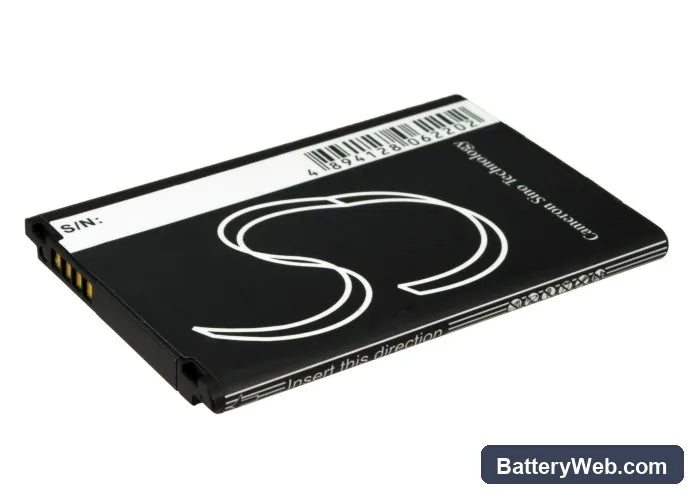Cricket Optimus Regard Replacement Battery, 3.7V, 1200mAh, Li-ion 1