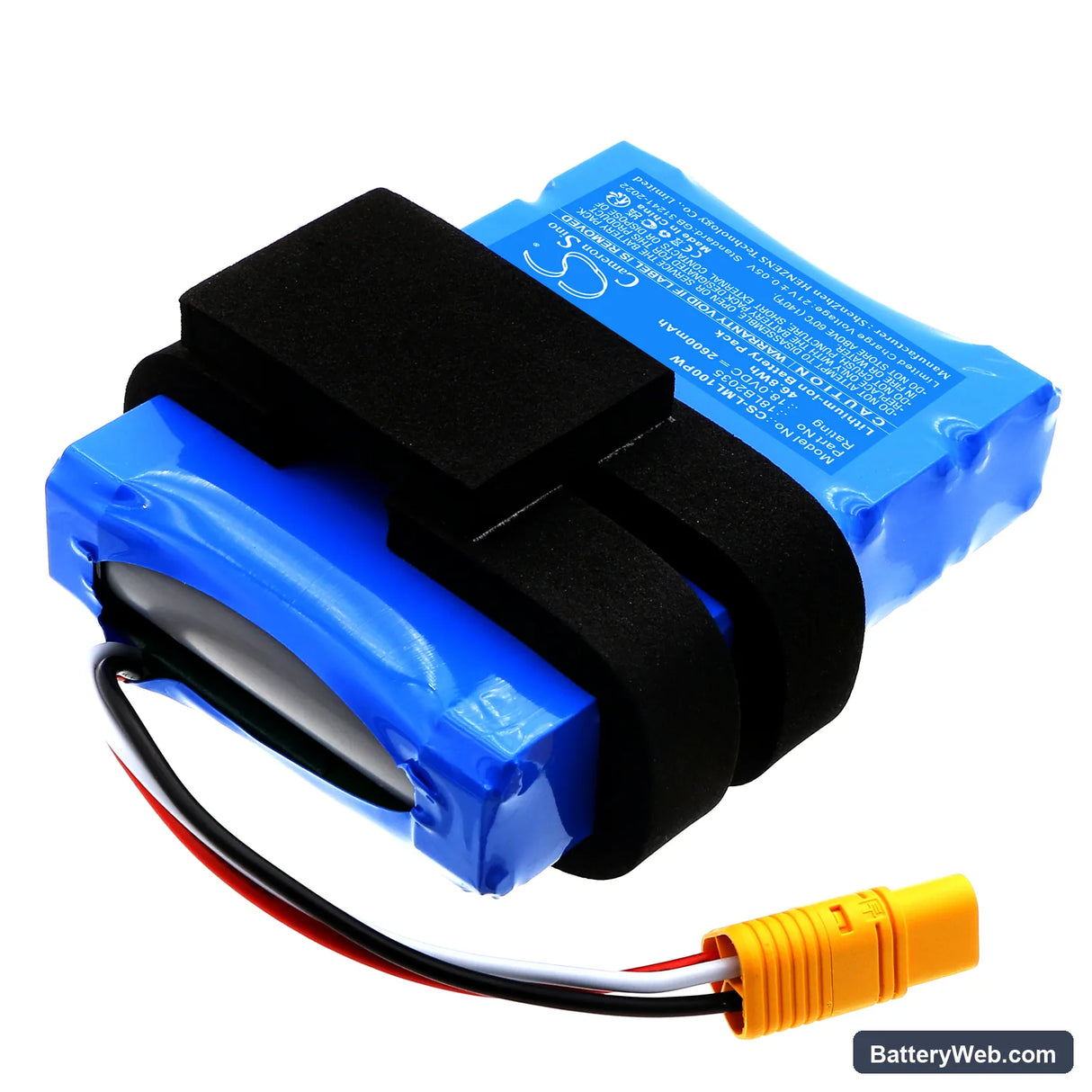 LawnMaster L10 Replacement Battery, 18V, 2600mAh, Li-ion 2