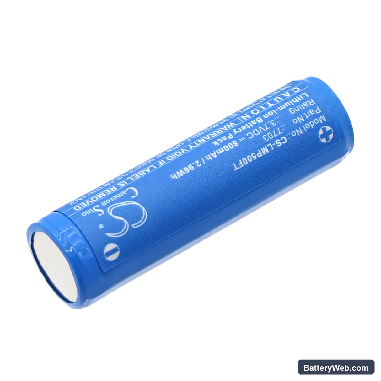 Ledlenser Torche P5R Replacement Battery, 3.7V, 800mAh, Li-ion 2