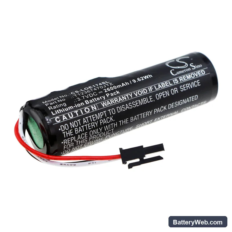 Logitech Ultimate Ears Blast Replacement Battery, 3.7V, 2600mAh, Li-ion 1