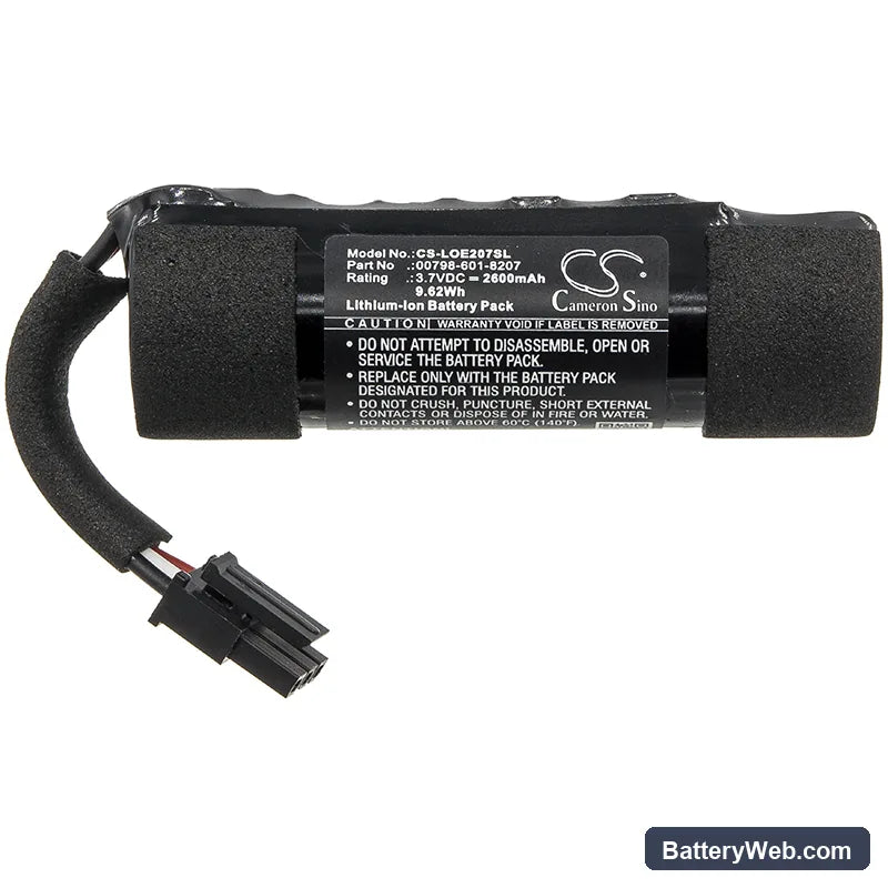 Logitech UE Boom 2 Replacement Battery, 3.7V, 2600mAh, Li-ion 3