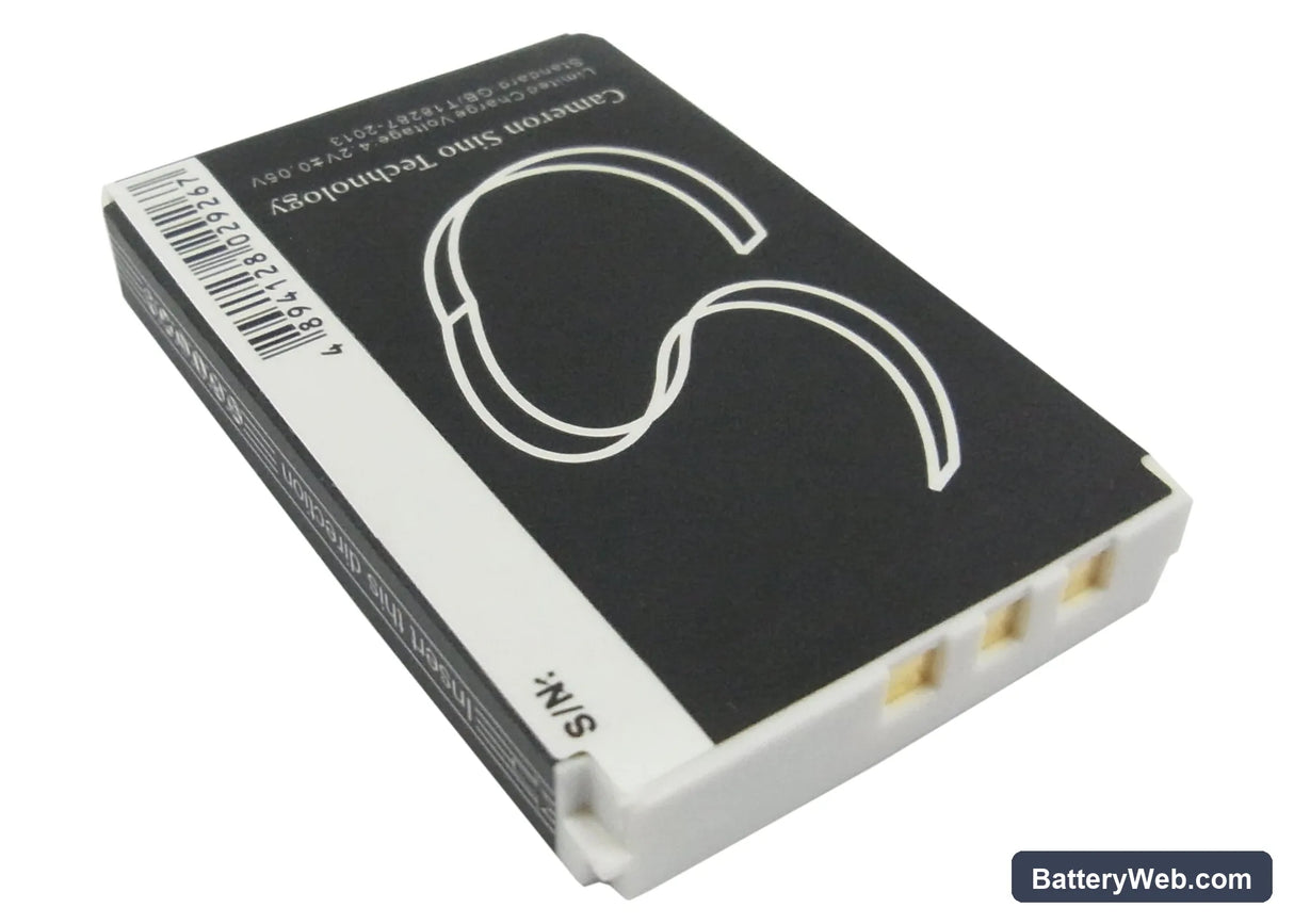 Logitech Harmony 1000 Remote Replacement Battery, 3.7V, 1300mAh, Li-ion 3
